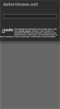 Mobile Screenshot of daterelease.net