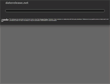 Tablet Screenshot of daterelease.net